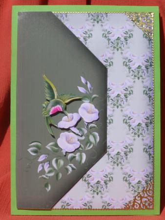 Hummingbird Envy Topper by Susan Smith