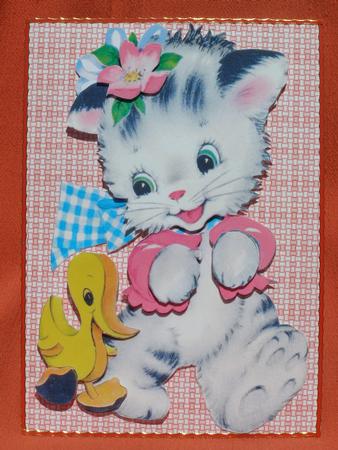 Kitty and Daffy Duck by Susan Smith