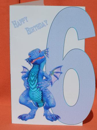 Birthday Boy Age 6 by Susan Smith