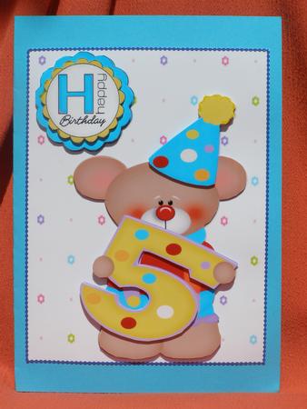 Birthday Bear 5 Yr Old by Susan Smith