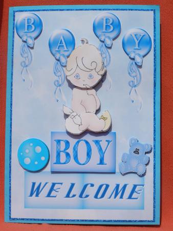 Boy Baby Blue Eyes by Susan Smith