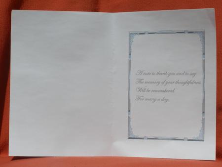 A Note to Say Thank You by Susan Smith