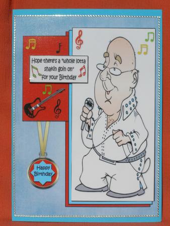 Birthday Wishes Elvis Style by Susan Smith