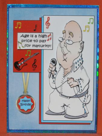 Birthday Wishes Elvis Style by Susan Smith