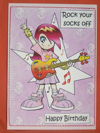 Rock Chick Anime by Susan Smith
