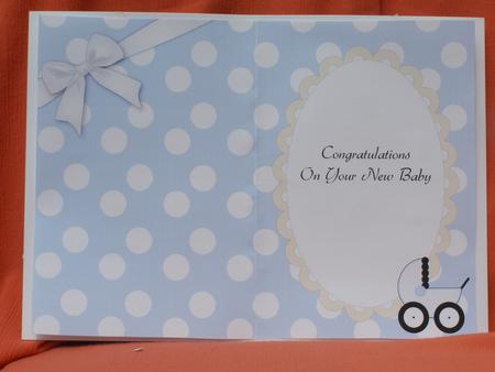 New Baby Boy Insert 1 by Susan Smith