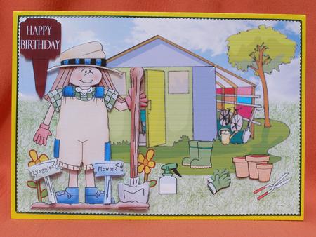 Time for the Garden Decoupage by Susan Smith