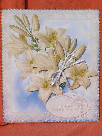 Anniversary/sympathy Lilies by Susan Smith
