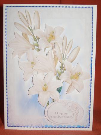 Anniversary/sympathy Lilies Step by Step by Susan Smith