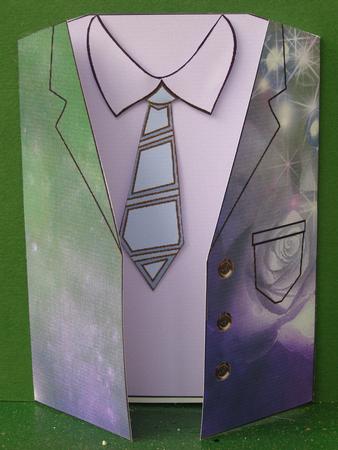 Fantasy Bubbles Shirt and Wrap Around Jacket Topper by Susan Smith