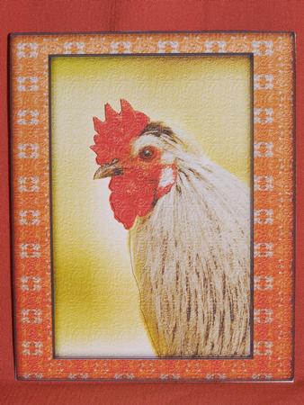 Bird Series - Rooster - Decoupage by Susan Smith