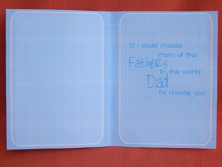 Fathers Day Insert by Susan Smith