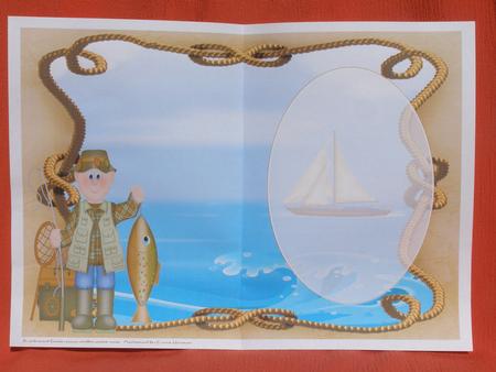 Gone Fishing Insert by Susan Smith