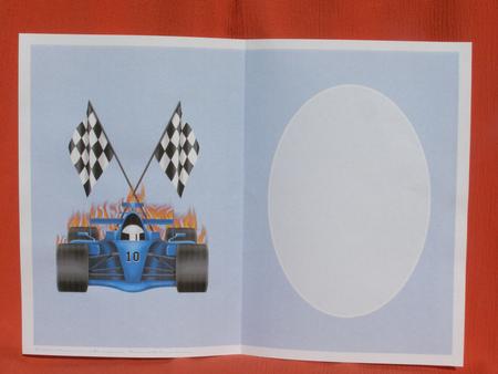 Formular 1 Racing Insert by Susan Smith