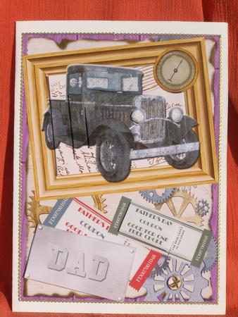Dad-3D Vintage Rusty Old Truck by Susan Smith