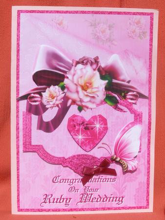 Ruby Wedding by Susan Smith