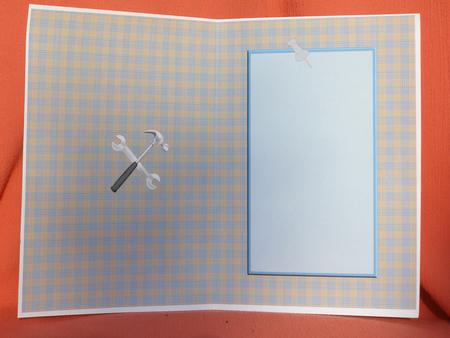 Plaid with Tools Is by Susan Smith