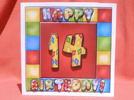 Birthday Age Topper by Susan Smith