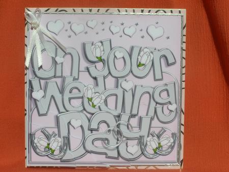 Wedding Day Roses Wavy Corner Side Stacker Topper by Susan Smith