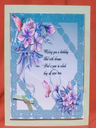 7x5 Lace Pockets and Bookmark by Susan Smith