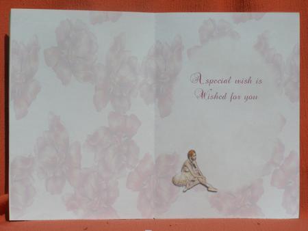 Ballerina Postcard Inner by Susan Smith