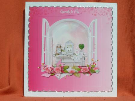 Roses Through the Window by Susan Smith