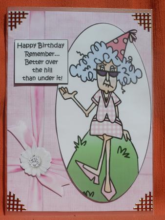 Stella Says Better Over the Hill Quick Card by Susan Smith