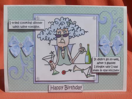 Stella Was Cooking with Wine Quick Card by Susan Smith