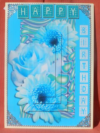 Birthday Gerber Turk by Susan Smith