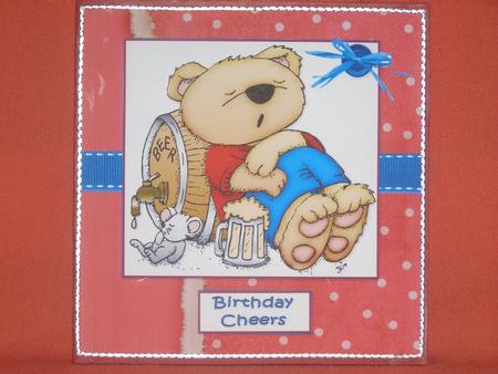 Birthday Beer Bear by Susan Smith