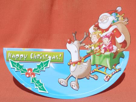 Santas Little Helpers Wobble Card. by Susan Smith