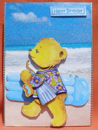 Beach with Clouds by Susan Smith