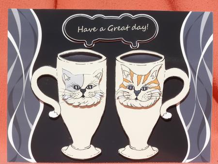 Cats and Cuppa-quick Card by Susan Smith