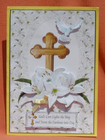 Doves and Lillies Sympathy by Susan Smith