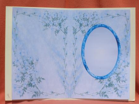 Blue Jasmine Insert by Susan Smith