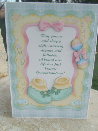New Baby Congratulations by Susan Smith