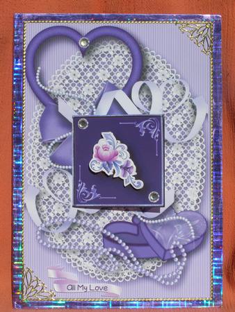 Romantique Card-on-a-card Topper 4 by Susan Smith