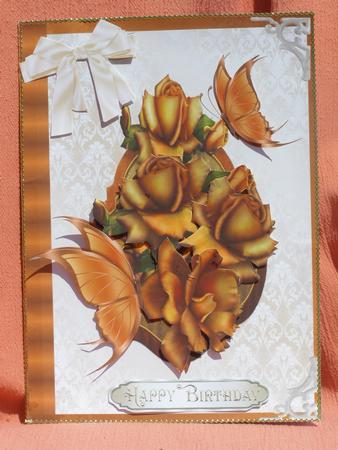 Country Florals Copper by Susan Smith