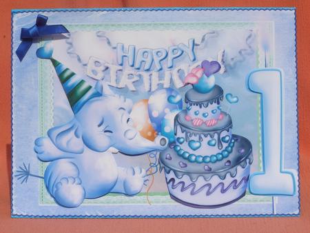 Baby Boys 1st Birthday by Susan Smith