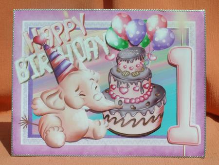 Baby Girls 1st Birthday by Susan Smith