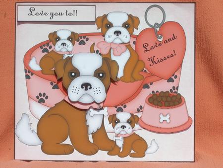 Family Doggies Cute by Susan Smith