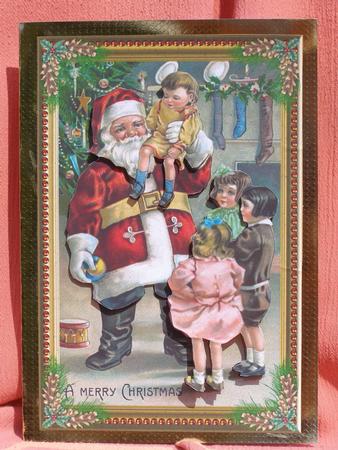 Lets Celebrate Christmas Card Front by Susan Smith