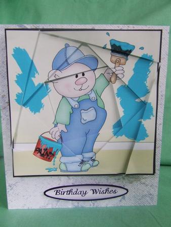 DIY Quick Card with Twisted Spiral Side Stacker by Susan Smith