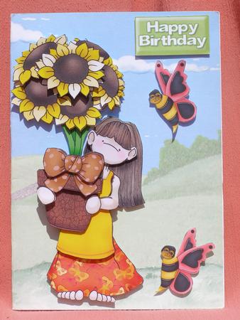 Pot of Sunflower Doodles by Susan Smith