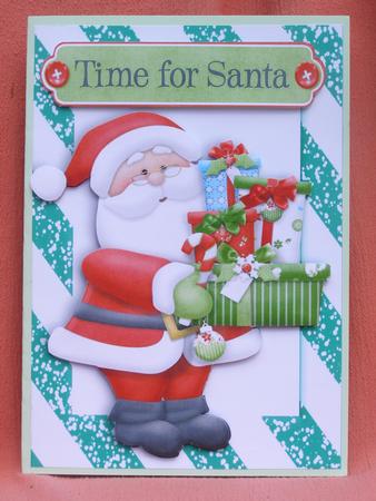 Lovely Santa with Lots of Presents by Susan Smith