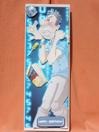 P.c. Repair Dude (blue) Large Dl by Susan Smith