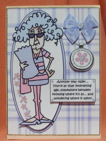 Stella at an Interesting Age Quick Card by Susan Smith