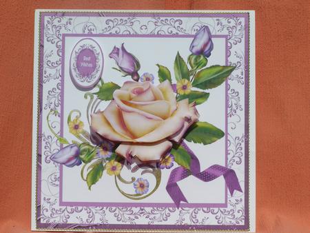 Heritage Roses Quick Card by Susan Smith