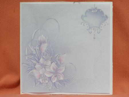 Lavender Flowers 6x6 Insert and Tags by Susan Smith