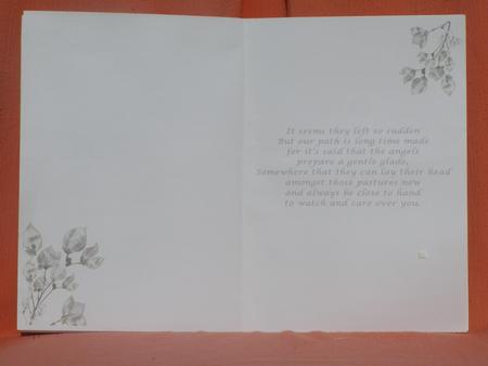 Petals Sympathy Insert1 by Susan Smith